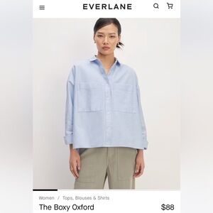 Everlane Button Down Oxford Shirt